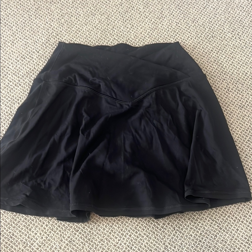 Black Athletic Skort